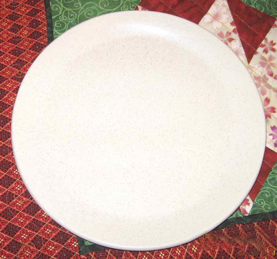 Lunar Range Pale Oatmeal Dinner Plate by Lauffer-1