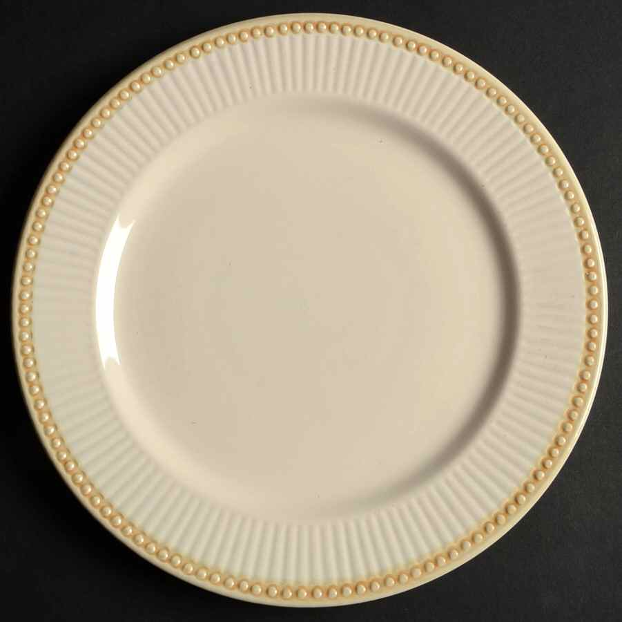 Victorian Pearls Dinner Plate by Linens N Things-1
