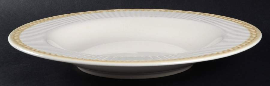 Victorian Pearls Large Rim Soup Bowl by Linens N Things-1