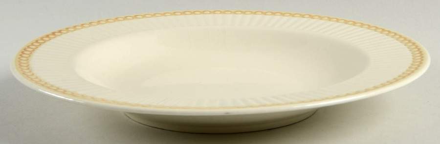 Victorian Pearls Rim Soup Bowl by Linens N Things-1