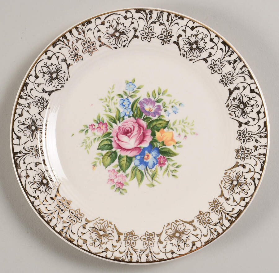 Rosalie Bread & Butter Plate by Limoges-American-1