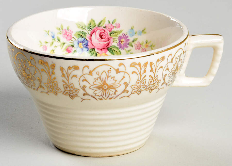 Rosalie Flat Cup by Limoges-American-1