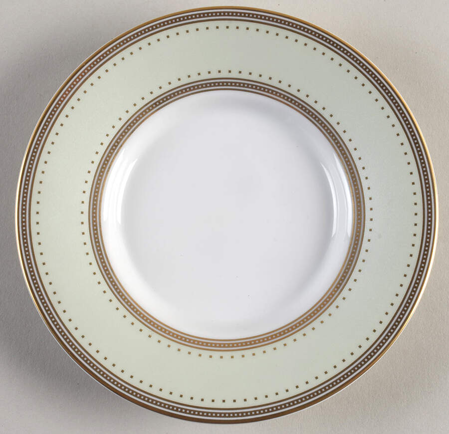 Silk Ribbon Celadon Saucer by Ralph Lauren China-1
