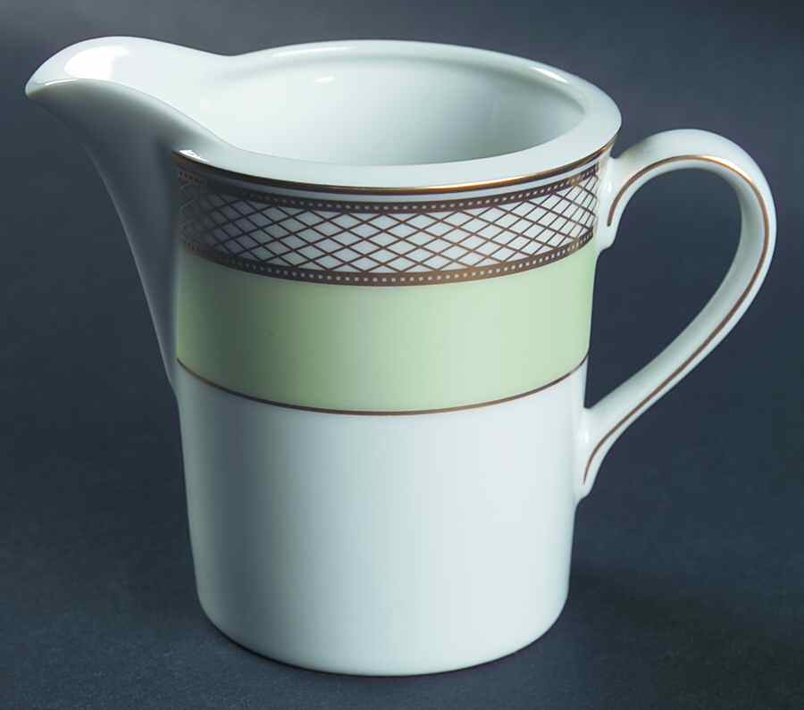 Silk Ribbon Celadon Creamer by Ralph Lauren China-1