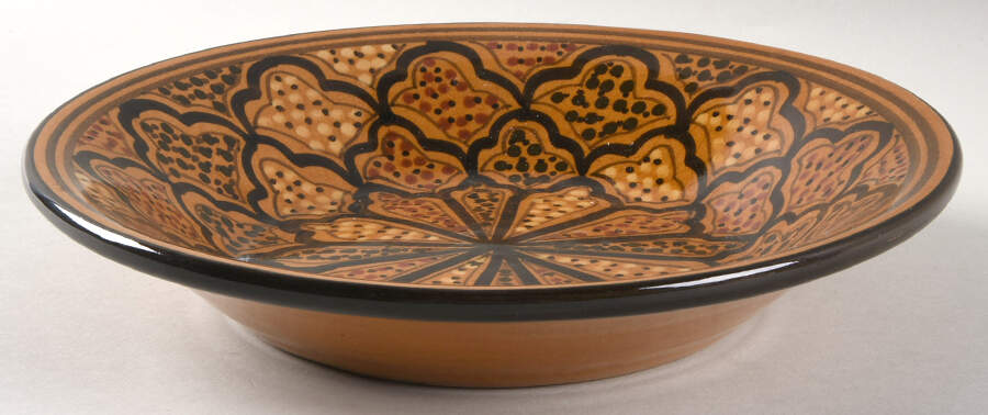Honey 9" Individual Pasta Bowl by Le Souk Ceramique-1