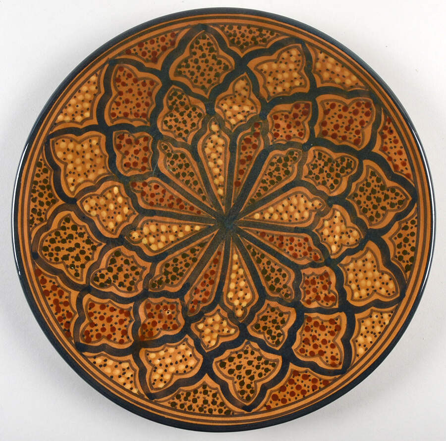 Honey Dinner Plate by Le Souk Ceramique-1