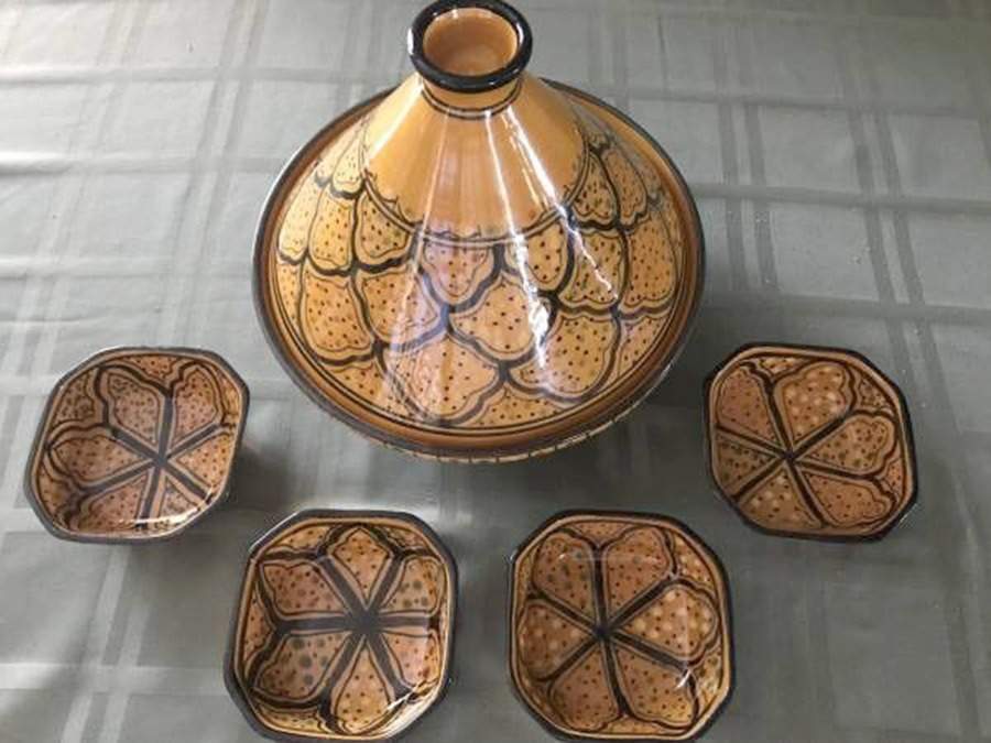 Honey Tagine & Lid by Le Souk Ceramique-1
