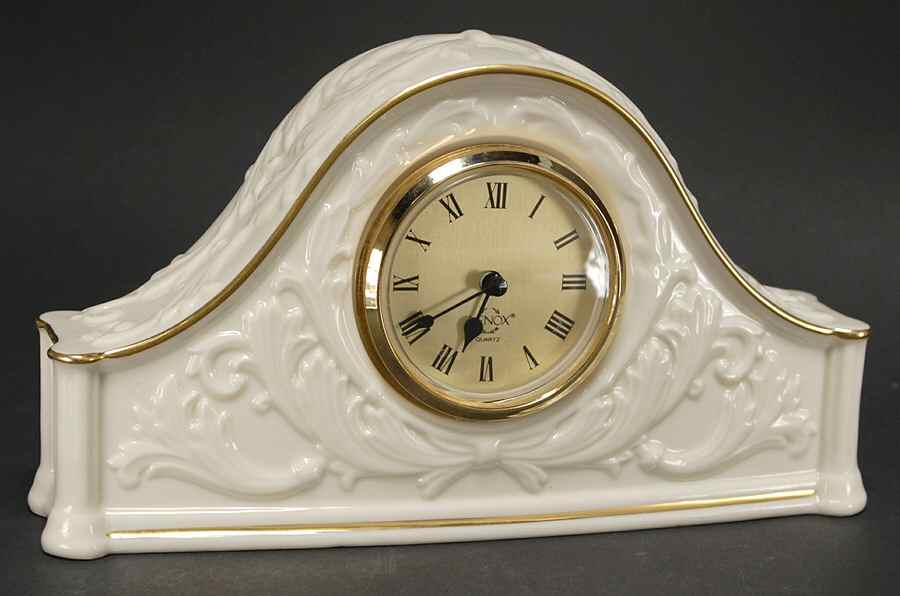 Chippendale Gold Collection Mantel Clock by Lenox-1