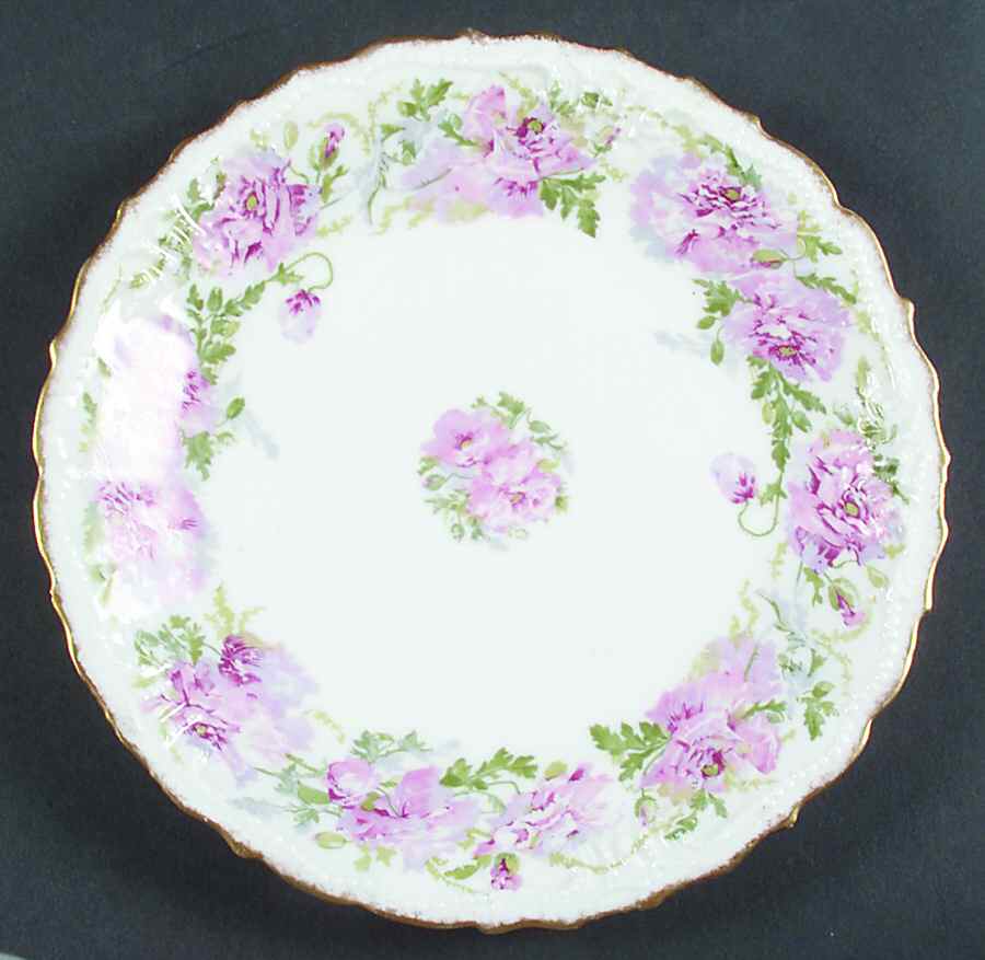 LIM437 Luncheon Plate by Limoges-French-1