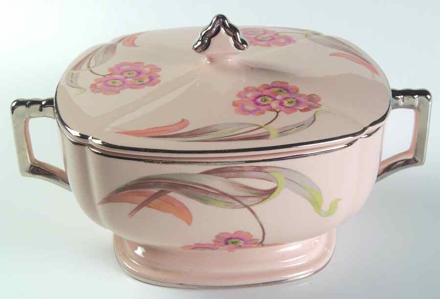 Burbank Round Covered Vegetable by Limoges-American-1