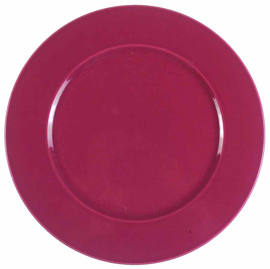 Casual Colors Maroon Service Plate (Charger) by Lenox-1