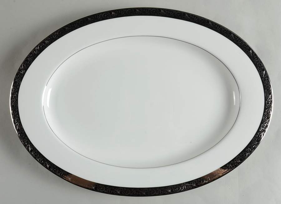 Romance 17" Oval Serving Platter by Ralph Lauren China-1