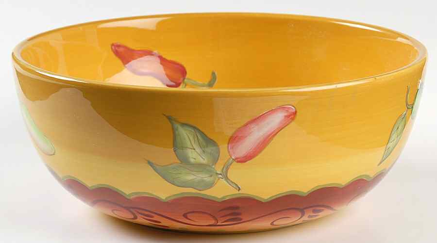 Santa Fe 10" Large Salad Serving Bowl by Laurie Gates-1