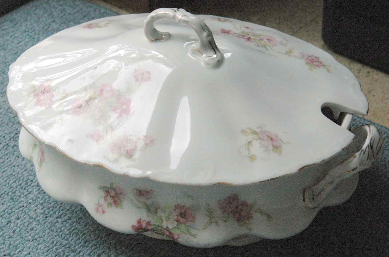 1617 Oval Tureen & Lid by Lazarus Straus & Sons-1