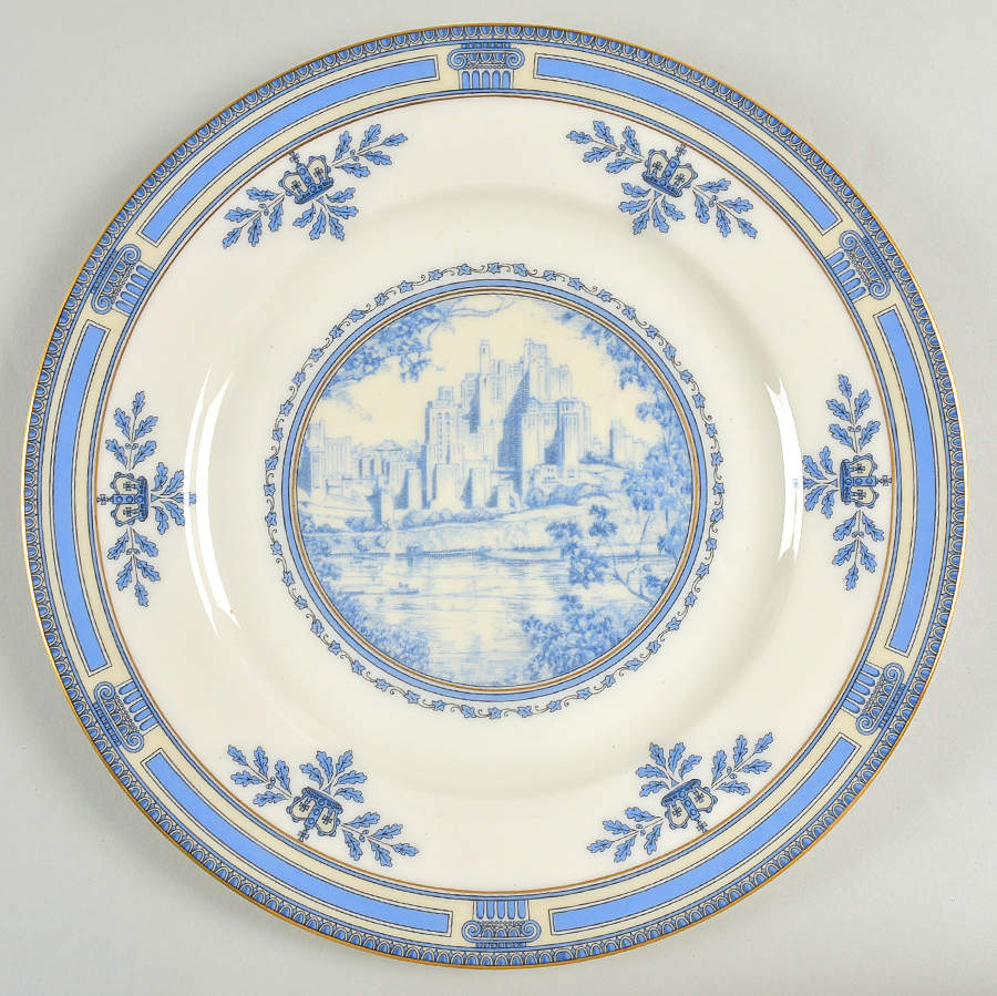 Columbia University Blue Dinner Plate by Lenox-1