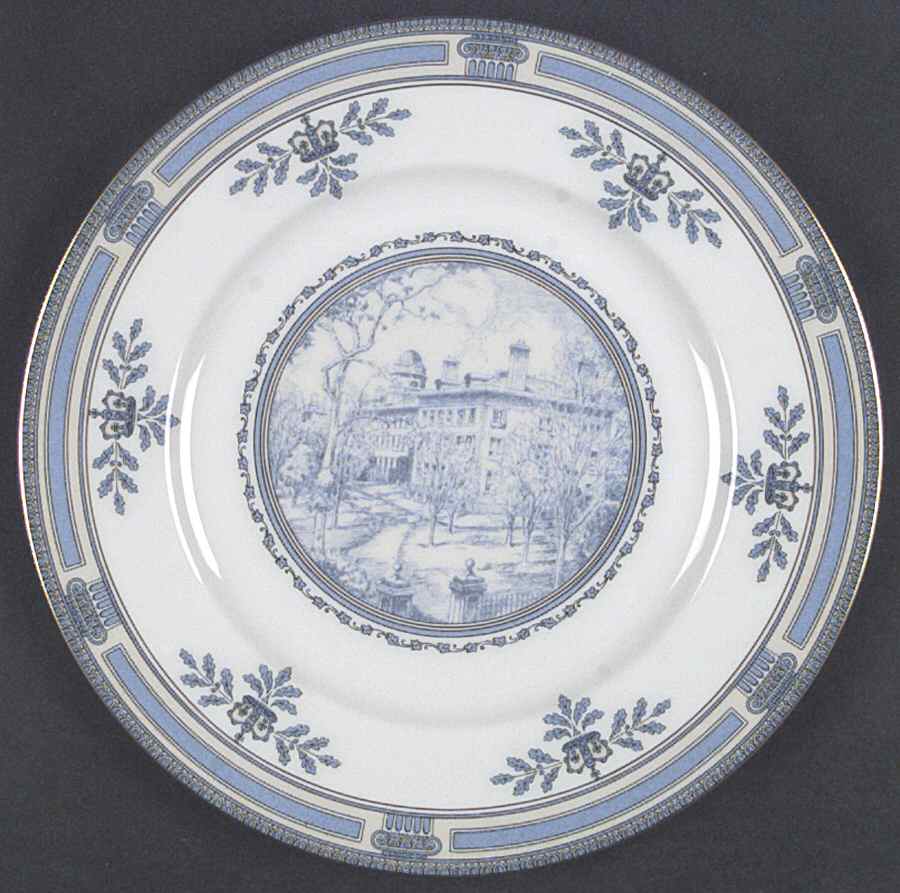 Columbia University Blue Dinner Plate by Lenox-1