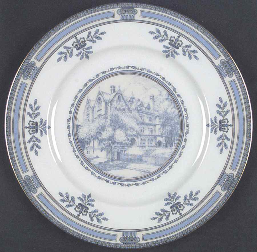 Columbia University Blue Dinner Plate by Lenox-1
