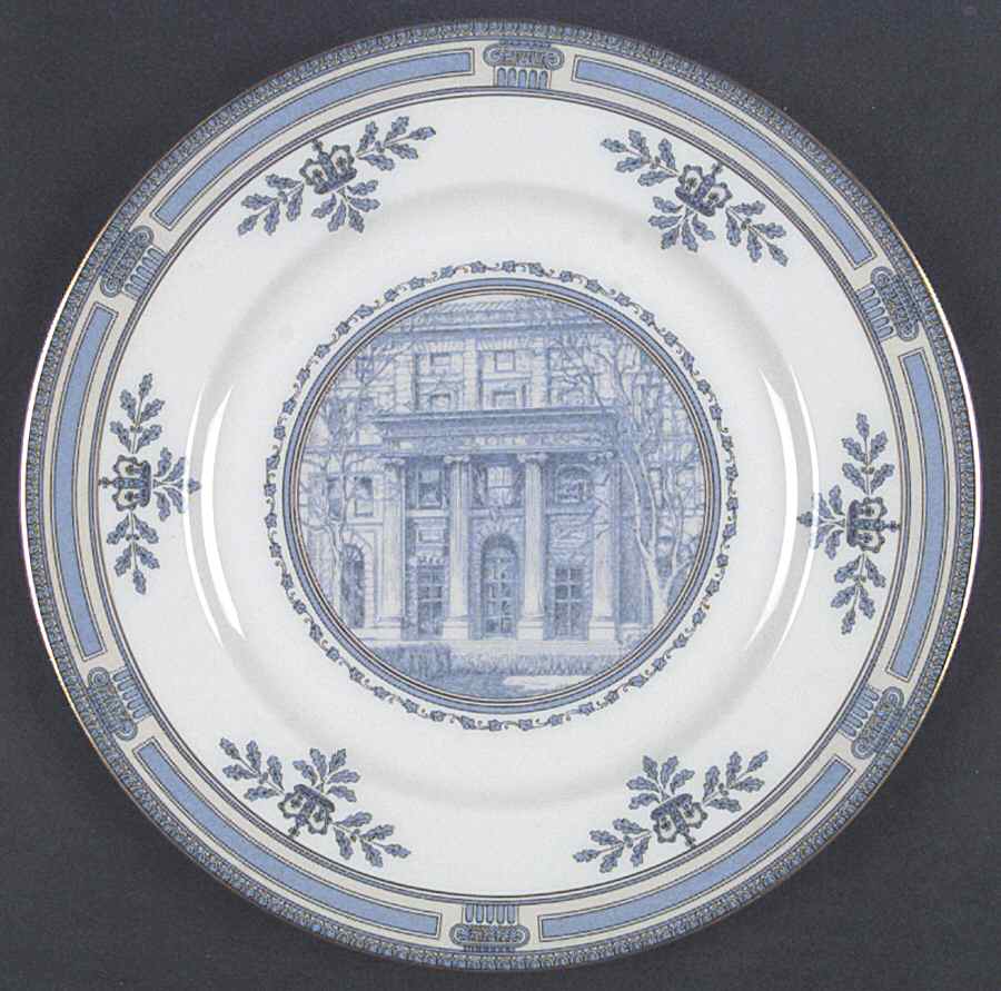 Columbia University Blue Dinner Plate by Lenox-1