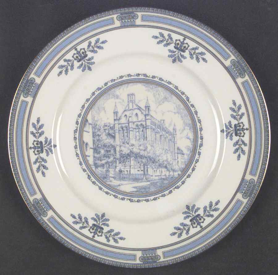Columbia University Blue Dinner Plate by Lenox-1