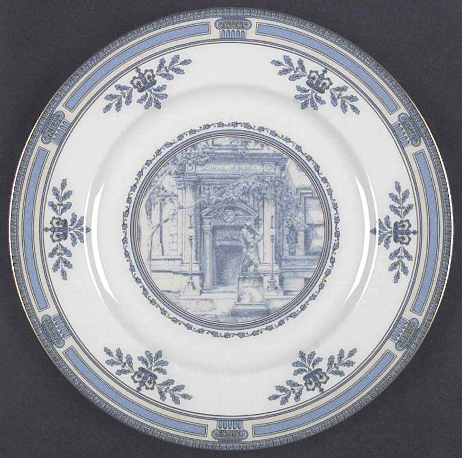 Columbia University Blue Dinner Plate by Lenox-1