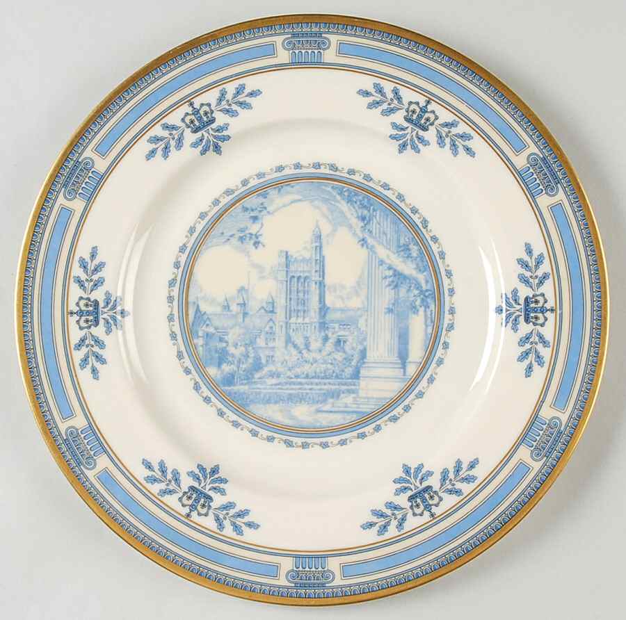 Columbia University Blue Dinner Plate by Lenox-1