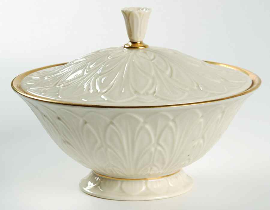 Pinnacle Collection Covered Candy Jar & Lid by Lenox-1