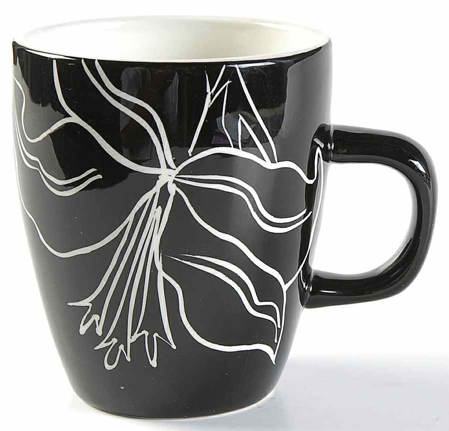 Antilles Black Mug by Laurie Gates-1