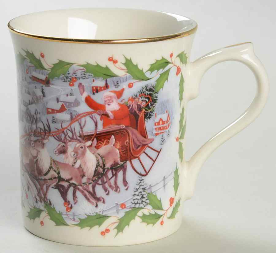 Santa's Holiday Journey Mug by Lenox-1