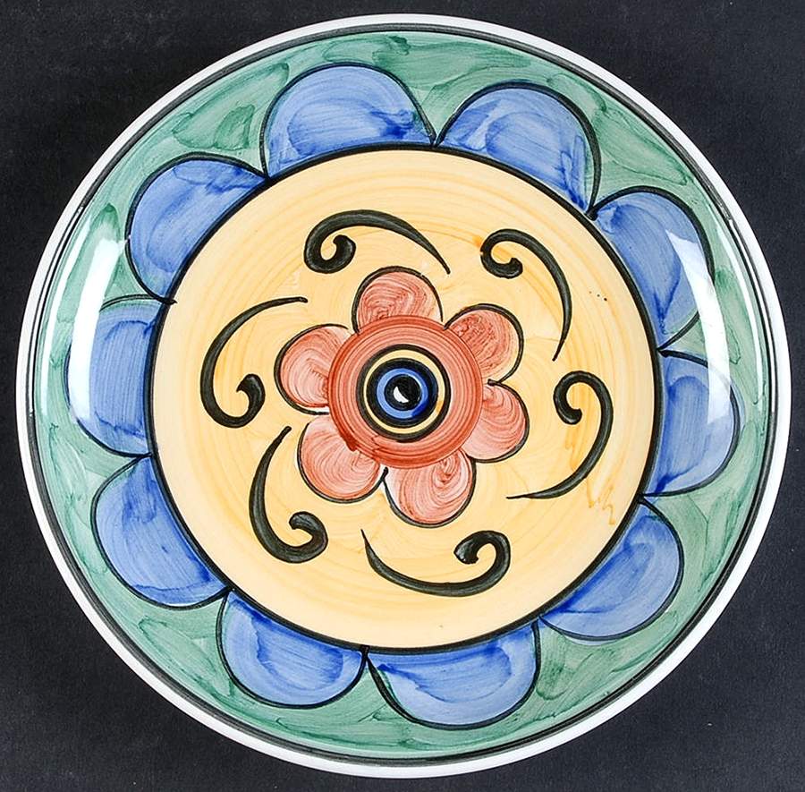 Alegria Salad Plate by Living Art-1