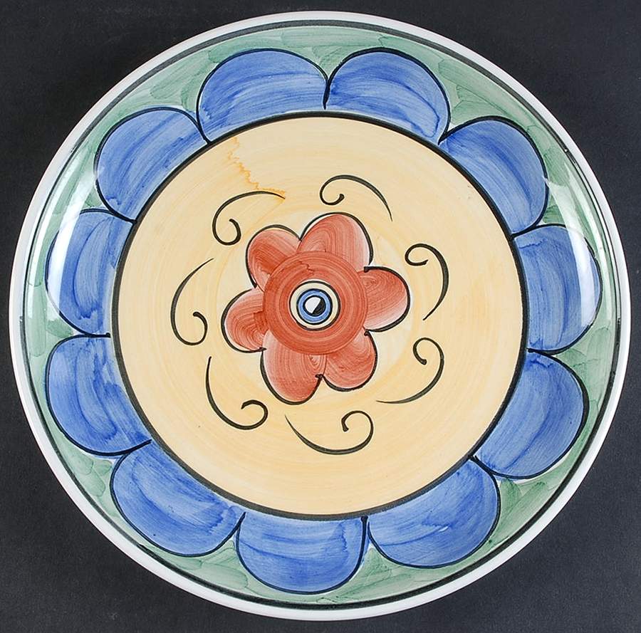 Alegria Dinner Plate by Living Art-1