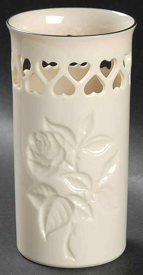 Heart Collection (Platinum Trim) 5" Vase by Lenox-1