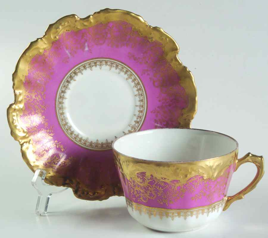 LSS201 Flat Cup & Saucer Set by Lazarus Straus & Sons-1