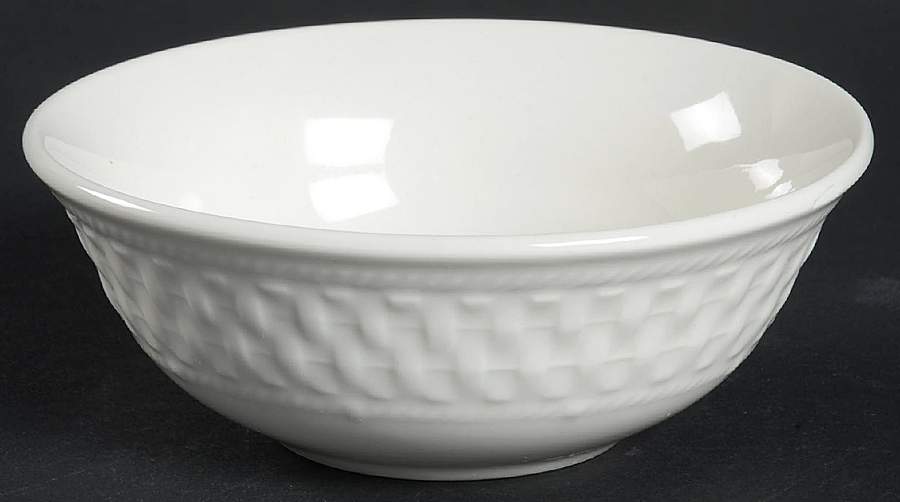 Basketweave Fruit/Dessert (Sauce) Bowl by Livingquarters-1