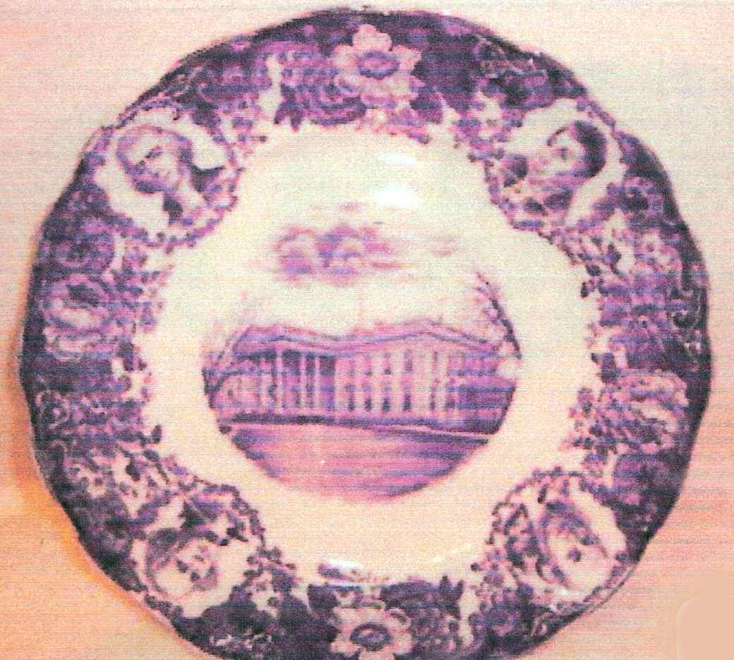 Founders of Our Republic, The Dinner Plate by Lazarus Straus & Sons-1