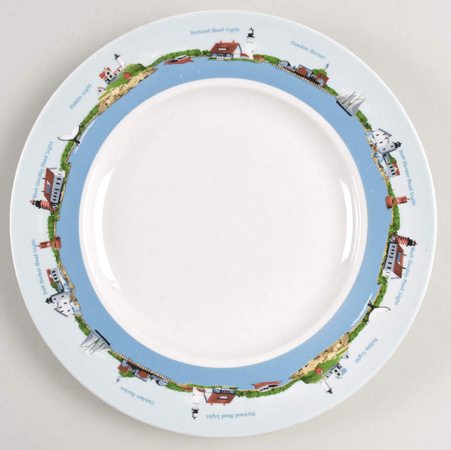 Vacationland Salad Plate by LL Bean-1