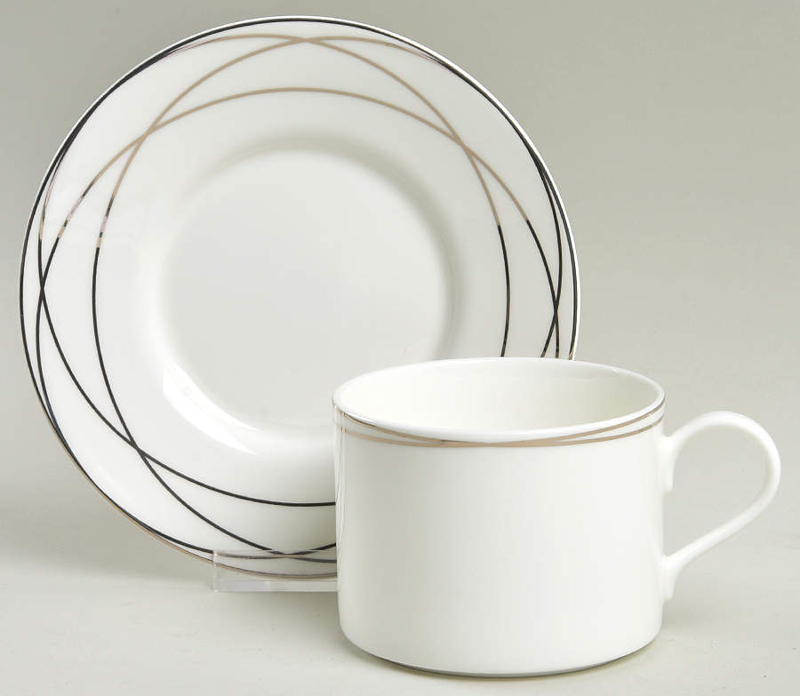 Vows Flat Cup & Saucer Set by Ralph Lauren China-1