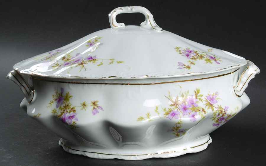 303 Oval Tureen & Lid by Lazarus Straus & Sons-1