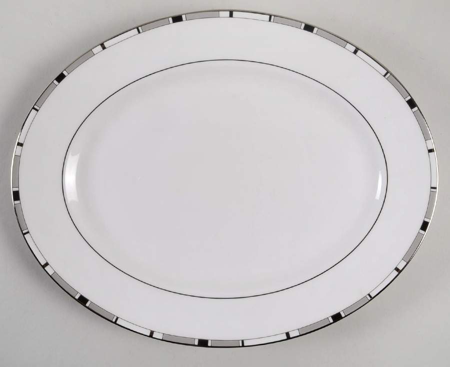Greene Street 13" Oval Serving Platter by Lenox-1