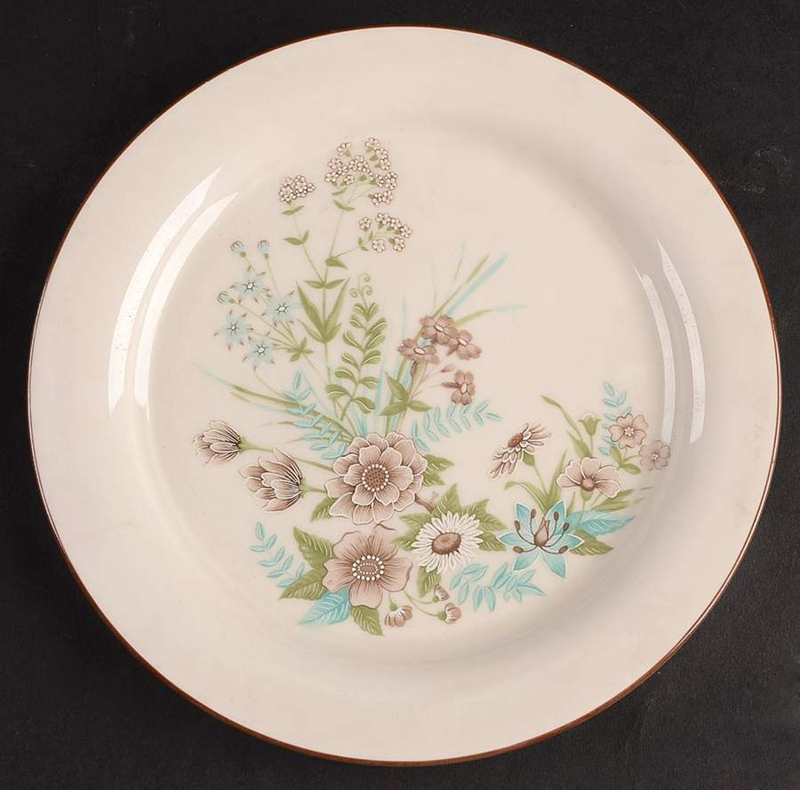 L14 (Brown Trim) Salad Plate by Lenox-1