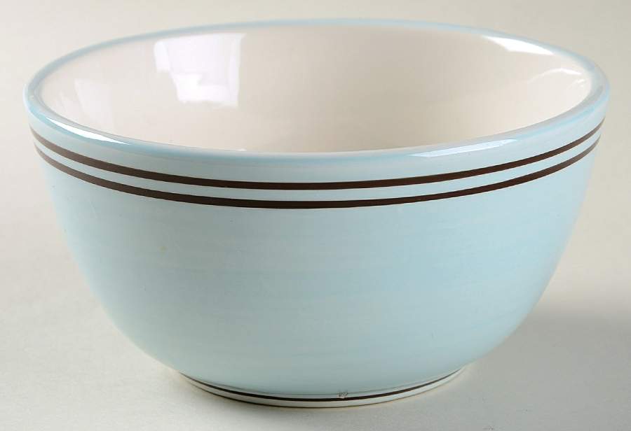 Emma Blue Coupe Soup Bowl by Laurie Gates-1
