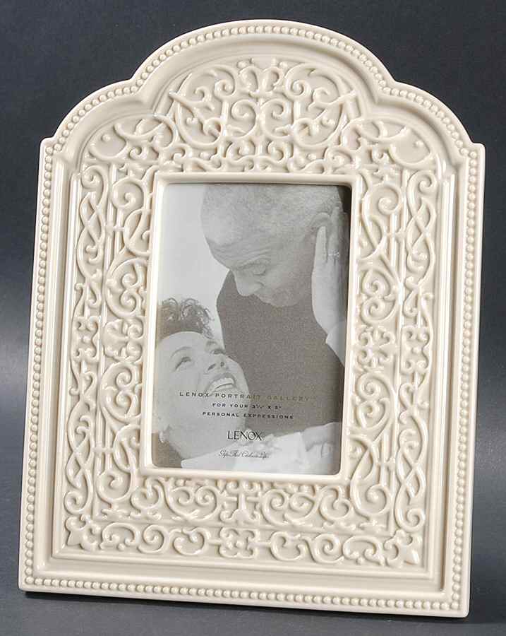 Portrait Gallery (All Occasion) Frame Holds 3 1/2" X 5" by Lenox-1