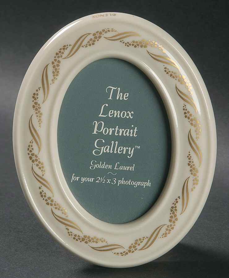 Portrait Gallery (All Occasion) Oval Frame-Holds 2 1/2" X 3" by Lenox-1