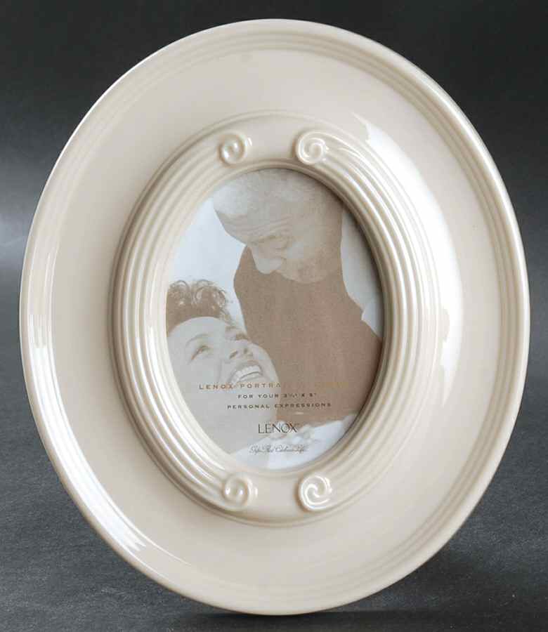 Portrait Gallery (All Occasion) Oval Frame-Holds 3 1/2" X 5" by Lenox-1