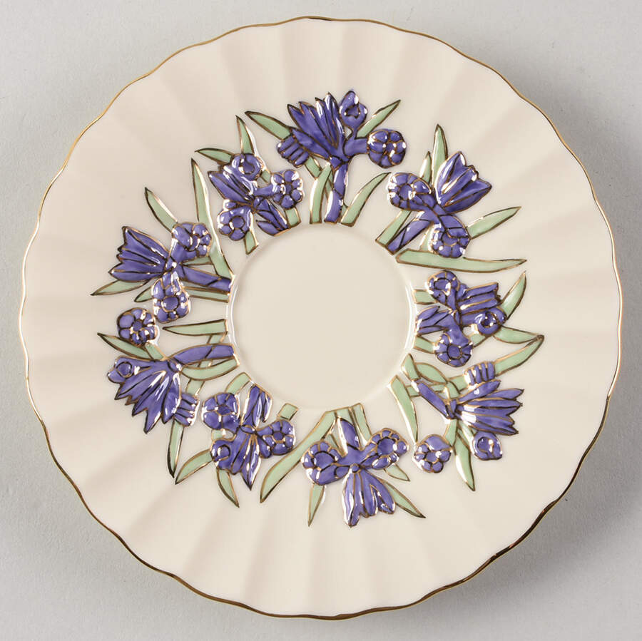 Springtime Splendor Saucer by Lenox-1