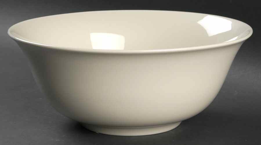 Basics Cream 9" Round Vegetable Bowl by Lenox-1