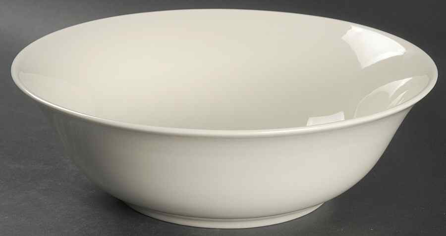 Basics Cream 9" Round Vegetable Bowl by Lenox-1