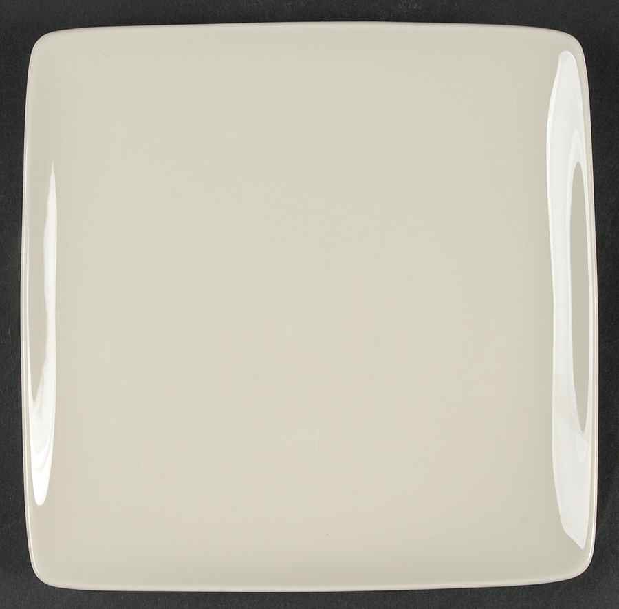 Basics Cream Square Salad Plate by Lenox-1