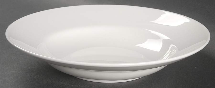Basics White Rim Soup Bowl by Lenox-1