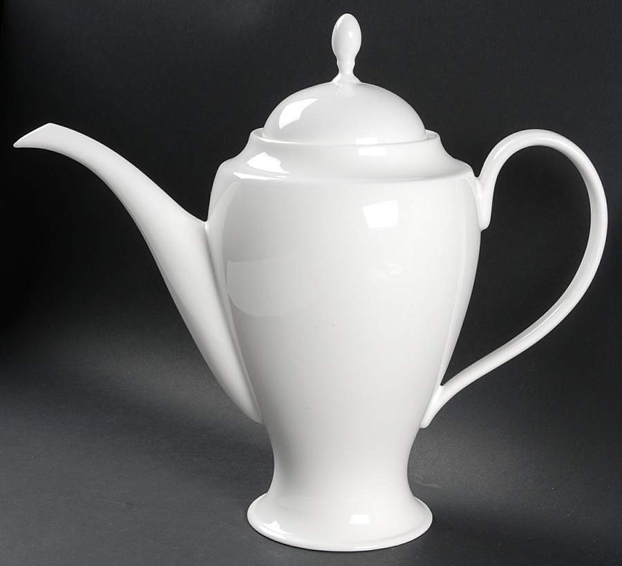 Basics White Coffee Pot & Lid by Lenox-1
