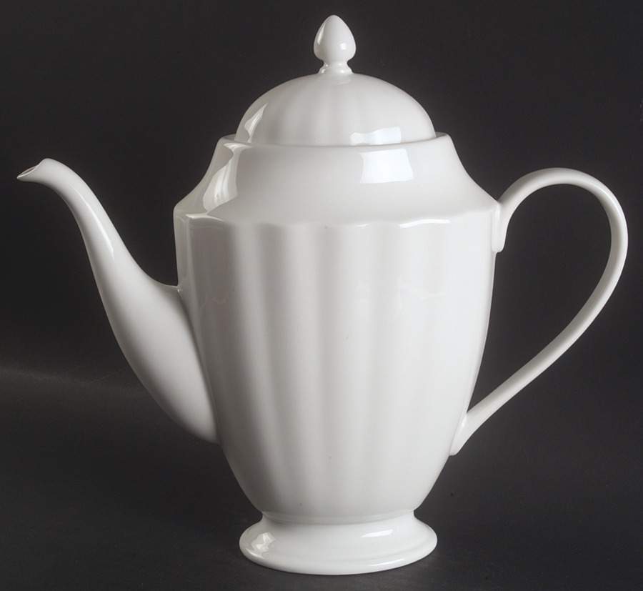 Basics White Coffee Pot & Lid by Lenox-1